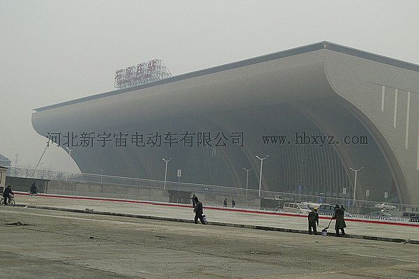 石家莊新火車在今日啟用，躍迪移動(dòng)警務(wù)為安保提供保障