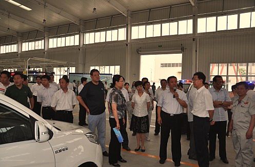 石家莊市常務副市長劉曉軍視察我公司企業