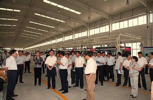 石家莊市常務副市長劉曉軍視察我公司企業