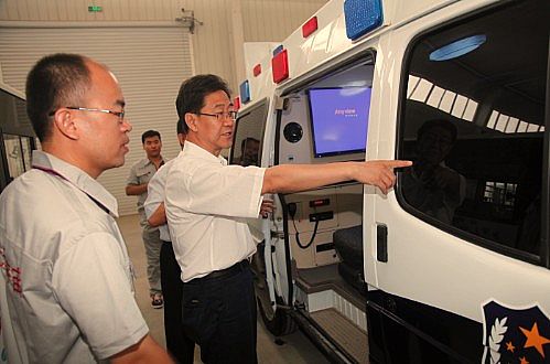 石家莊市常務副市長劉曉軍視察我公司企業