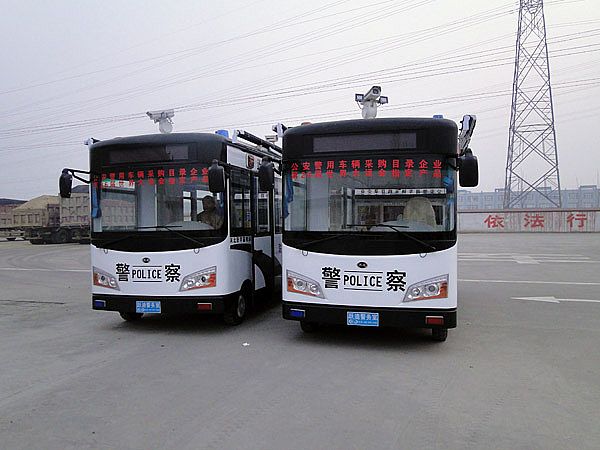 正定交通局購置移動警務室接車儀式