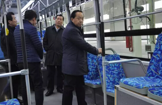 中央國家機關工委副書記陳存根一行到躍迪集團旗下陜西躍迪新能源汽車有限公司調研