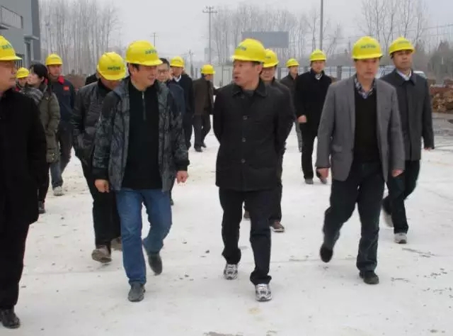 安慶市委書記虞愛華一行到安慶安達爾公司調研