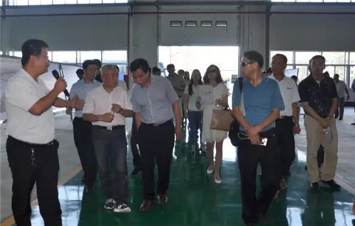 陜西省各高校專家、教授、學者一行到陜西躍迪觀摩考察