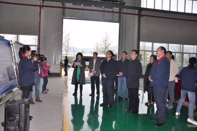 渭南市政協主席劉新興一行領導到陜西躍迪公司調研