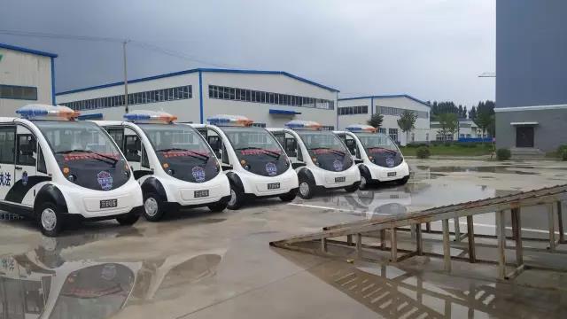 【你的信賴 我們的動力】躍迪電動警用巡邏車發往承德