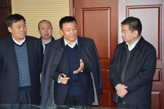 石家莊市委常委、統戰部長王韶華一行蒞臨躍迪集團參觀指導