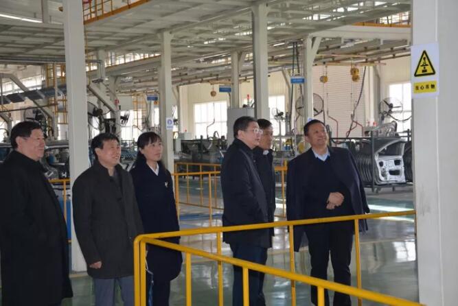 河北省工商聯主席劉勁松一行蒞臨躍迪集團參觀指導