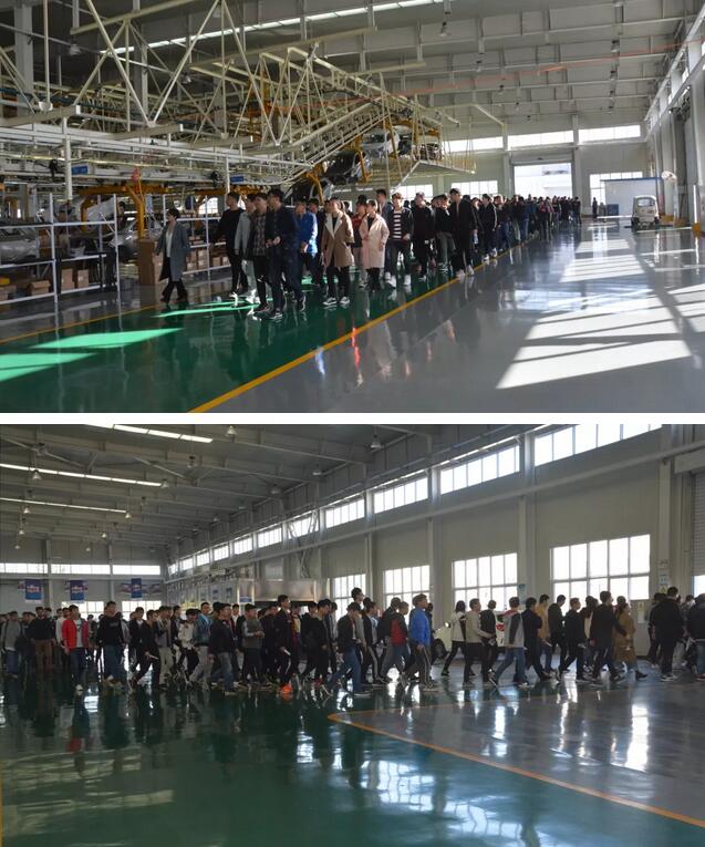 河北科技大學優秀應屆畢業生來集團參觀