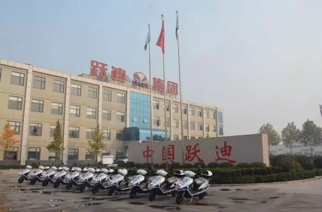 電動巡邏摩托車發車現場