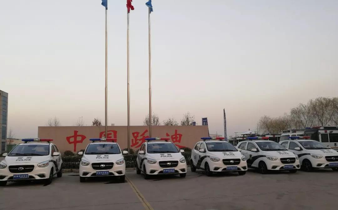 躍迪警用系列電動巡邏車發往寧夏