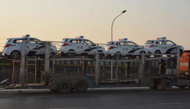 年后再發力|躍迪電動警用巡邏車批量發往海南省