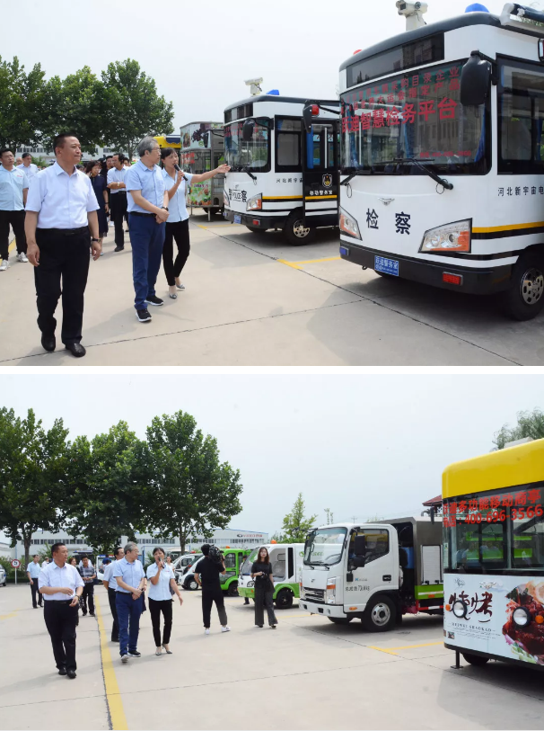 河北省政協副主席盧曉光，河北省委統戰部副部長、省工商聯黨組書記郭翠朵率調研組到躍迪集團開展重點提案督辦調研