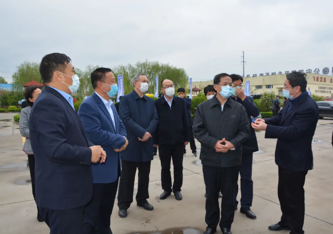 河北省政協(xié)主席葉冬松蒞臨躍迪集團調(diào)研：統(tǒng)籌抓好疫情防控和復工復產(chǎn)工作
