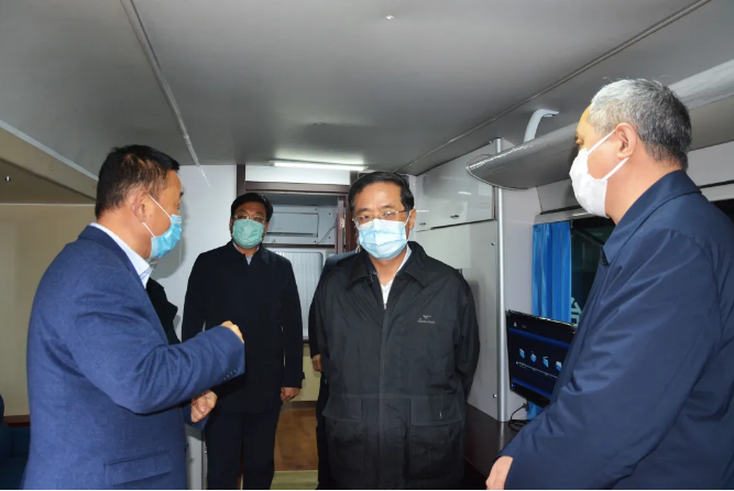 河北省政協(xié)主席葉冬松蒞臨躍迪集團調(diào)研：統(tǒng)籌抓好疫情防控和復工復產(chǎn)工作