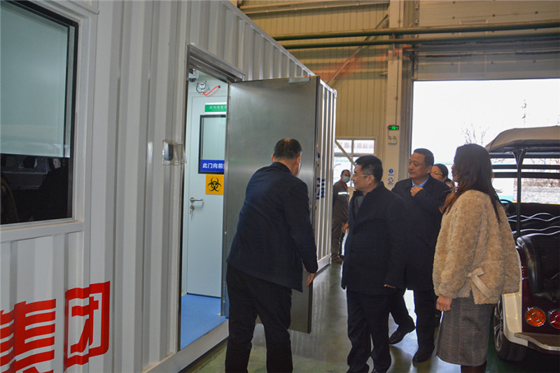 江西省新余市人民政府市長徐鴻一行蒞臨躍迪集團考察調研