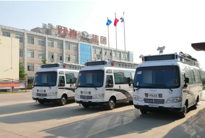 平安建設再添羽翼 躍迪移動警務室發車內蒙古