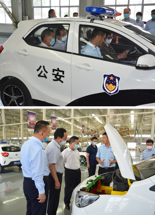 石家莊市政協副主席閆純鍇到躍迪集團調研