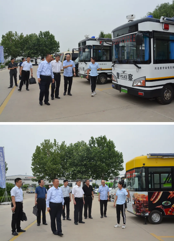 石家莊市中級人民法院黨組書記、院長白峰到躍迪集團調研