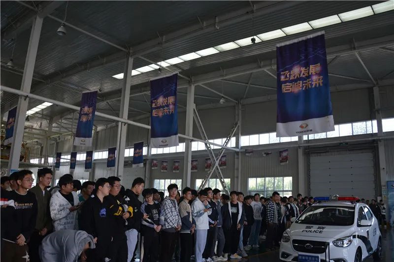 【走出校院 走進企業】河北科技大學機械專業學生一行到躍迪集團參觀交流