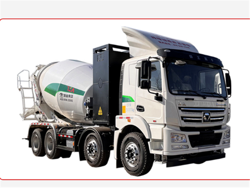 【長續航 零排放 智能化】躍迪純電動混凝土攪拌車