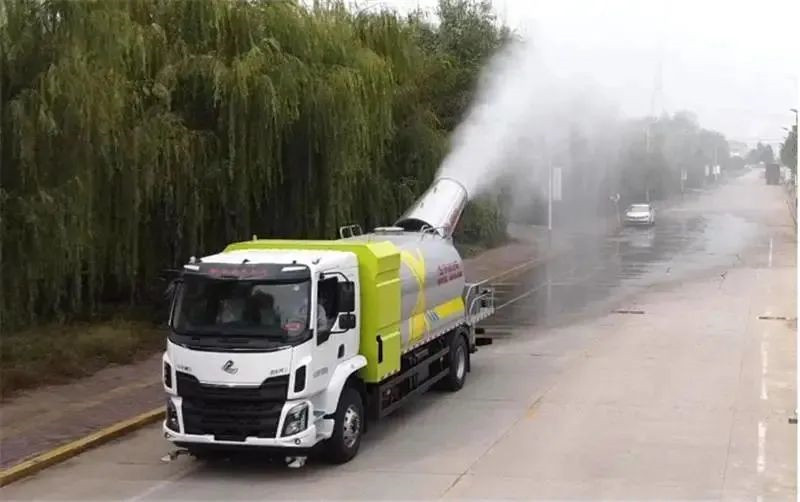 躍迪新能源多功能抑塵車-綠色科技 凈享藍(lán)天