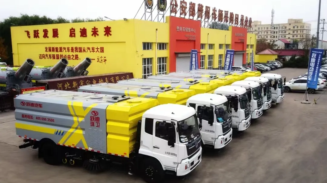 躍迪新能源汽車：綠色動力，引領未來環衛新風尚·