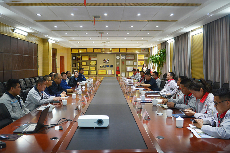 攜手共進/合作共贏/奇瑞集團領導一行蒞臨躍迪集團考察交流