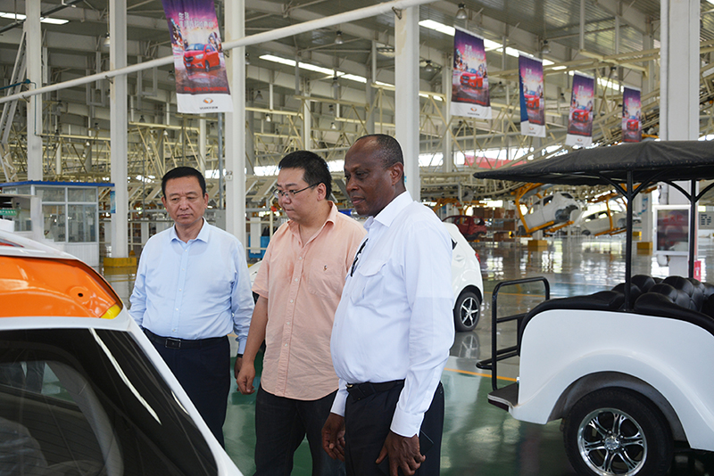 熱烈歡迎加納客商到躍迪洽談合作